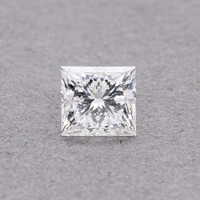 0.50 Carat Princess Diamond, E VS1, GIA Certified