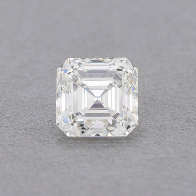 3.43 Carat Asscher Diamond, K VVS1, GIA Certified