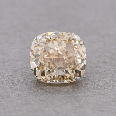1.24 Carat Fancy Brownish Yellow Cushion Diamond, SI1, GIA Certified