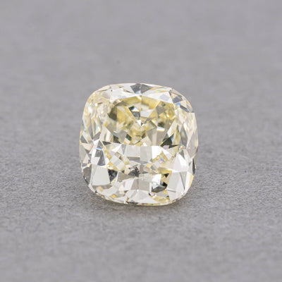 1.81 Carat Fancy Yellow Cushion Diamond, VS2, GIA Certified