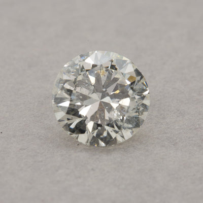 1.5 Carat Round Diamond, J I1, GIA Certified