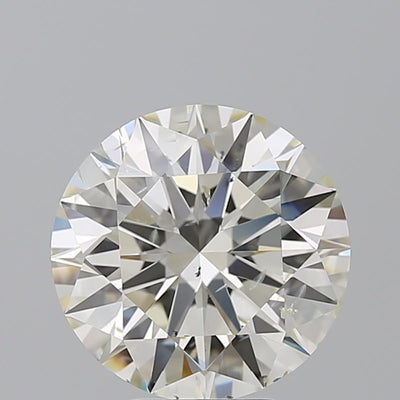 5.23 Carat Round Diamond, L SI2, GIA Certified