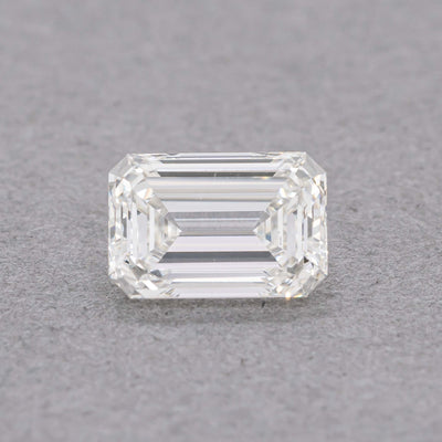 0.88 Carat Emerald Diamond, I VVS1, GIA Certified