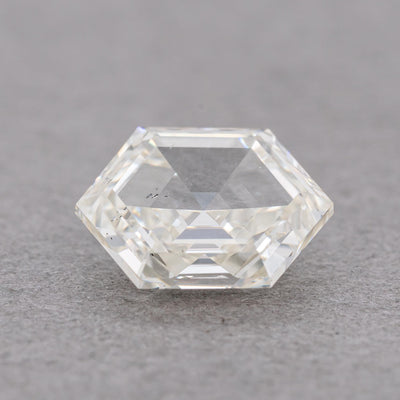 0.91 Carat Hexagon Diamond, L SI2, GIA Certified
