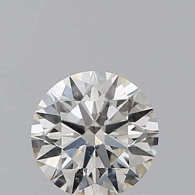 0.75 Carat Round Diamond, K SI2, GIA Certified