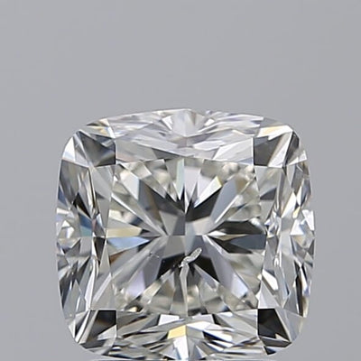 2.50 Carat Cushion Diamond, I SI2, GIA Certified