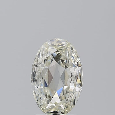 1.80 Carat Oval Diamond, L SI2, GIA Certified