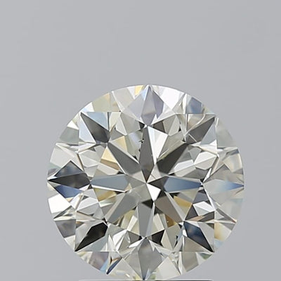 2.50 Carat Round Diamond, M I1, GIA Certified