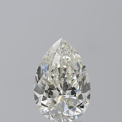 3.01 Carat Pear Diamond, K I1, GIA Certified