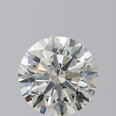 3.51 Carat Round Diamond, K SI2, GIA Certified