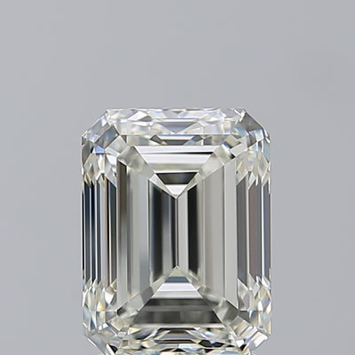 3.01 Carat Emerald Diamond, J VVS2, GIA Certified