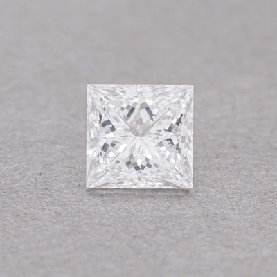 0.88 Carat Princess Diamond, D SI1, GIA Certified