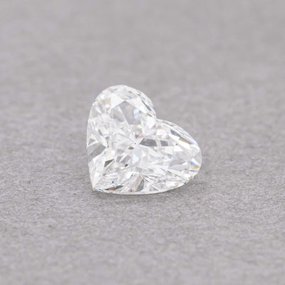 0.51 Carat Heart Diamond, D VS2