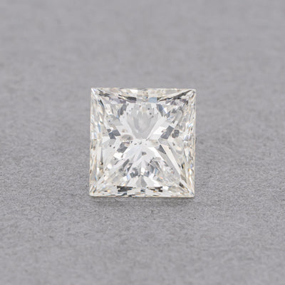 3.01 Carat Princess Diamond, L I1, GIA Certified