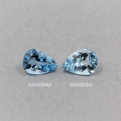 0.59 Carat Aquamarine - Pear (GXG1012C1)