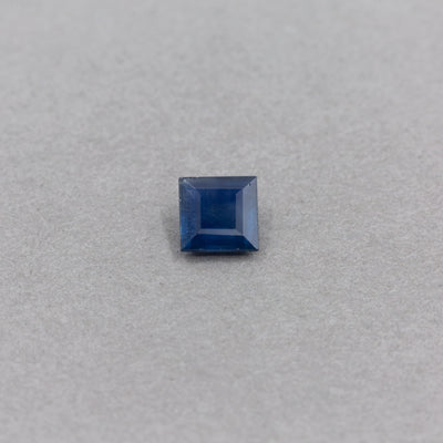 0.57 Carat Sapphire - Blue - Square