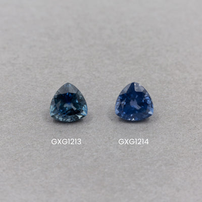 0.56 Carat Sapphire - Blue - Trillion