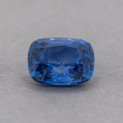 8.04 Carat Sapphire - Blue - Cushion