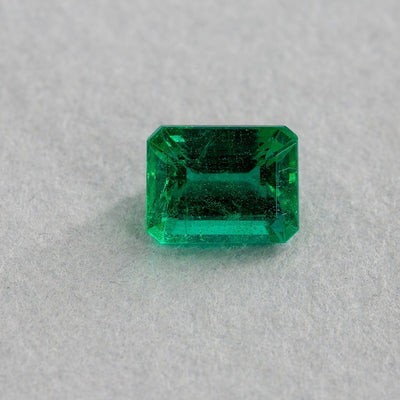 1.01 Carat Emerald - Green - Octagonal