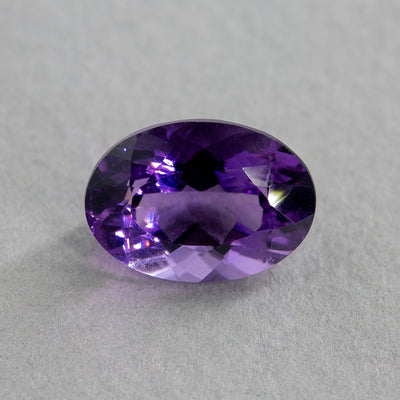 5.64 Carat Amethyst - Purple - Oval