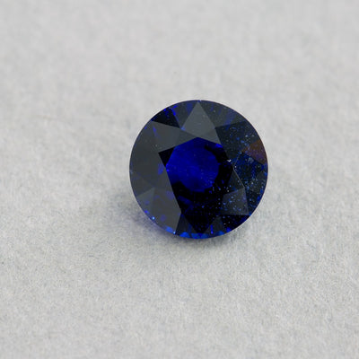 1.55 Carat Sapphire - Blue - Round