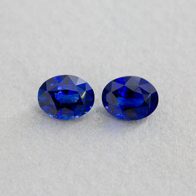 1.46 Carat Sapphire - Blue - Oval
