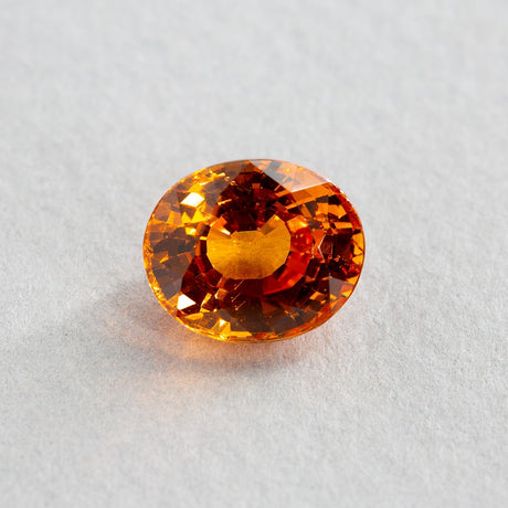 6.37 Carat Spessartite Orange Oval