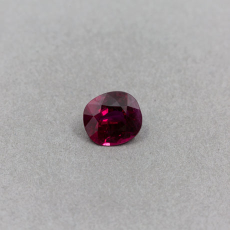 1.24 Carat Ruby Red Oval