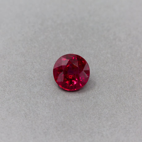1.62 Carat Ruby Red Round