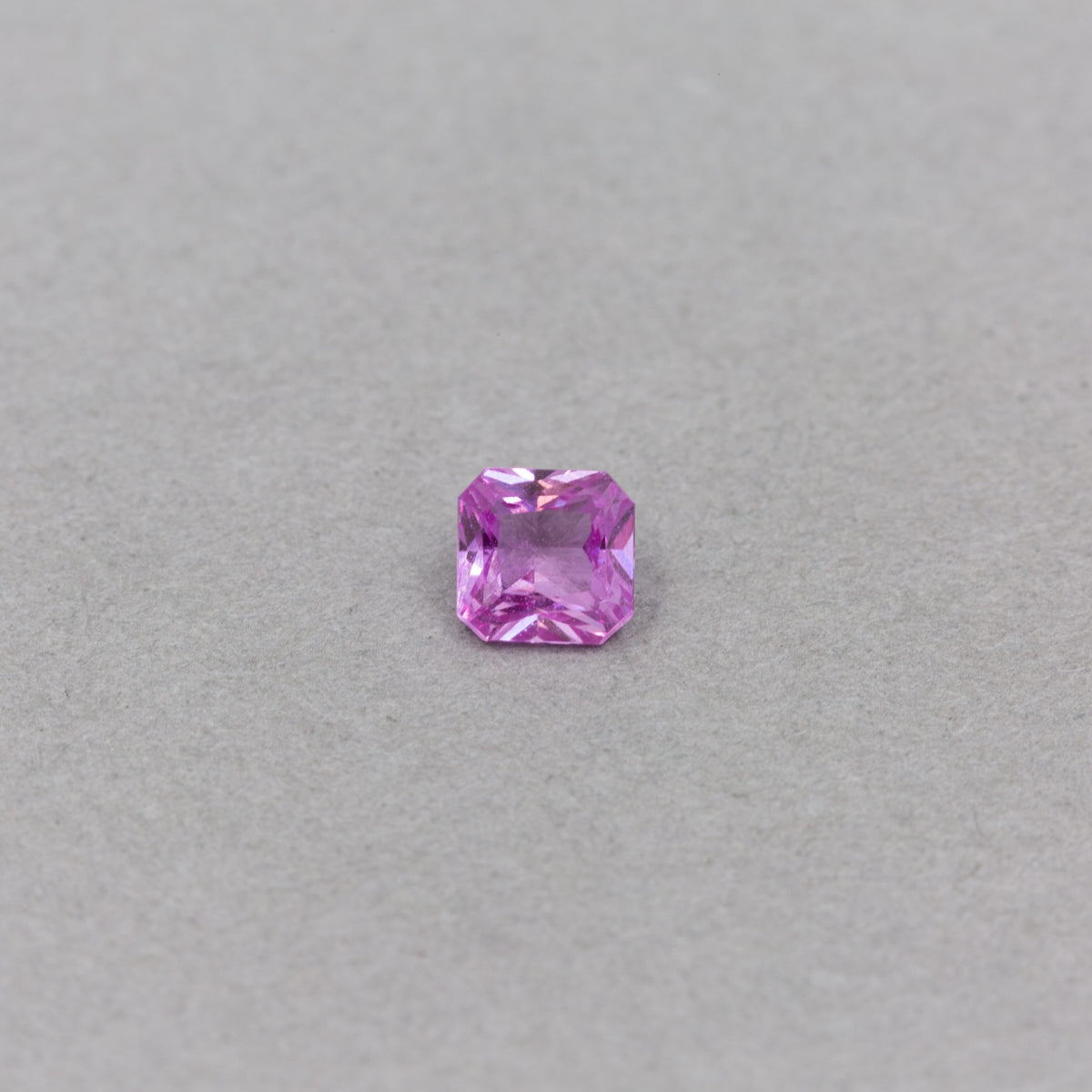 0.56 Carat Sapphire - Pink - Square