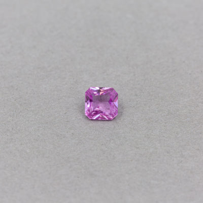 0.56 Carat Sapphire - Pink - Square