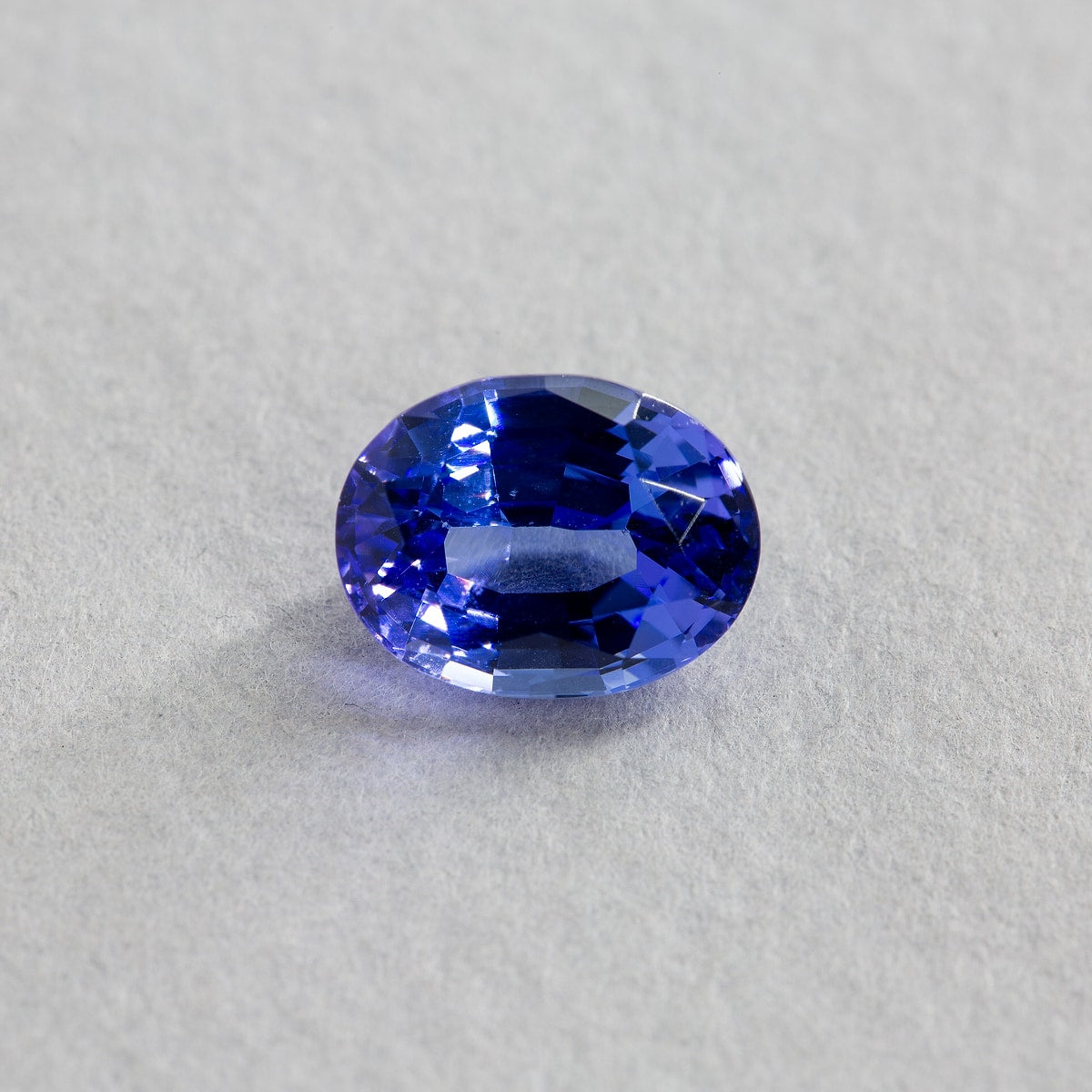 3.17 Carat Tanzanite - Purple - Oval