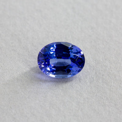 3.17 Carat Tanzanite - Purple - Oval