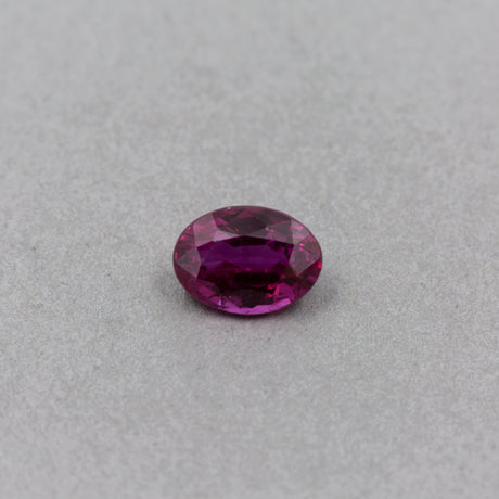 1.67 Carat Ruby Red Oval