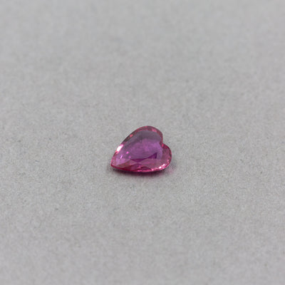 0.4 Carat Ruby - Heart