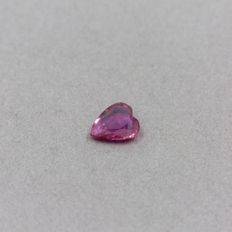 0.4 Carat Ruby Red Heart