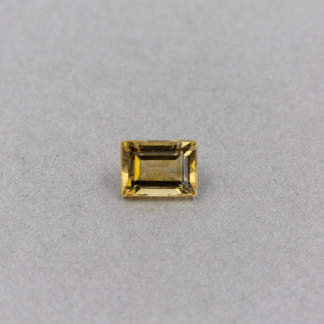 0.73 Carat Citrine Yellow Emerald