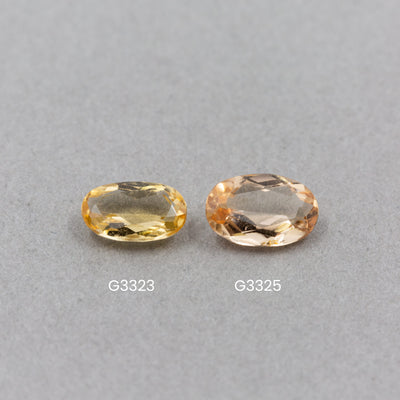 0.64 Carat Topaz - Yellow - Oval