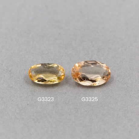 0.79 Carat Topaz - Yellow Yellow Oval