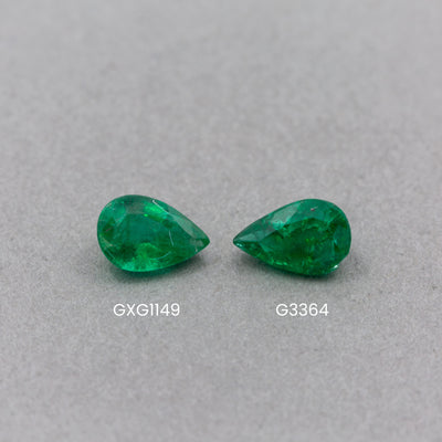 0.42 Carat Emerald - Pear