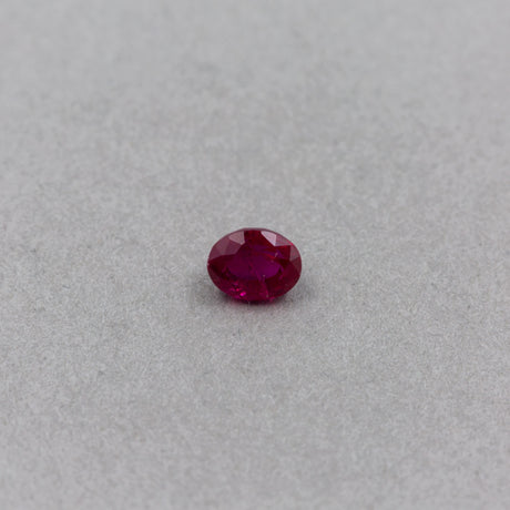 0.55 Carat Ruby Red Oval