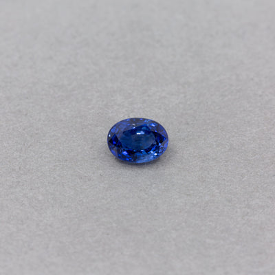 0.83 Carat Sapphire - Blue - Oval