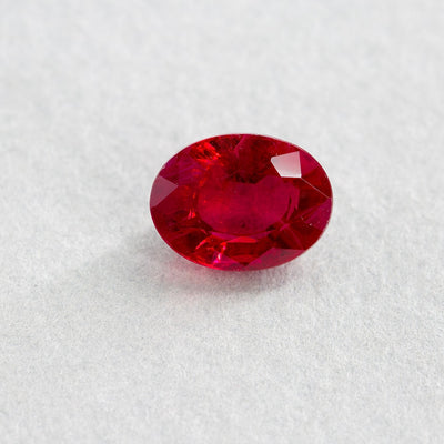 2.23 Carat Ruby - Red - Oval