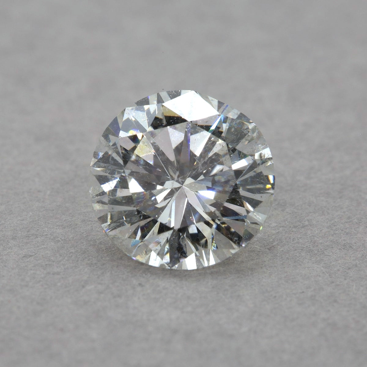 2.58 Carat Round Diamond, G I1, GIA Certified