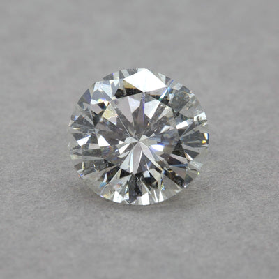 2.58 Carat Round Diamond, G I1, GIA Certified
