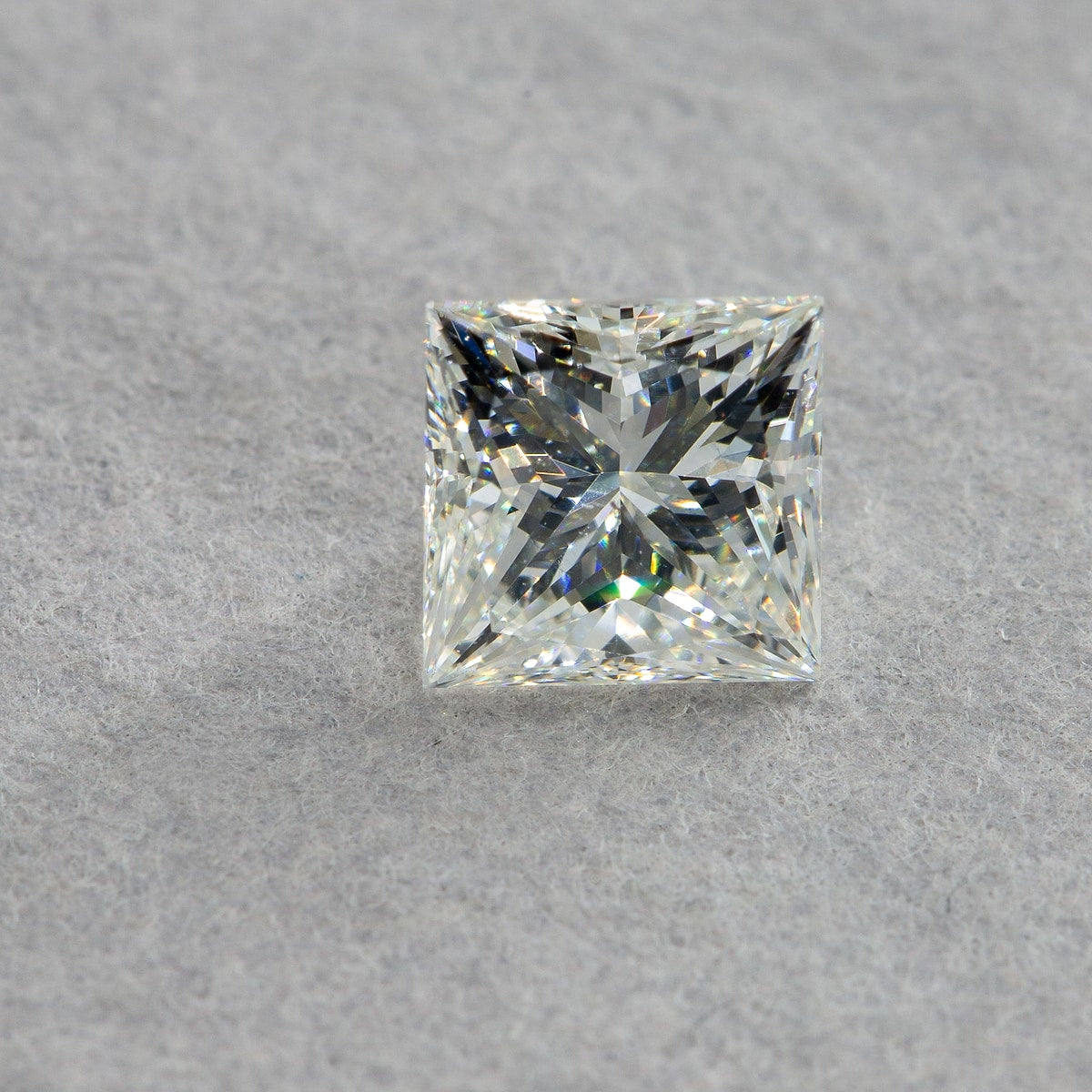 0.56 Carat Princess Diamond, I VS2, GIA Certified