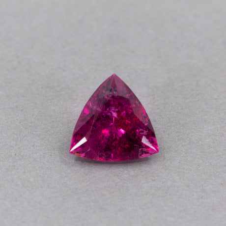 3.65 Carat Tourmaline Pink Triangle