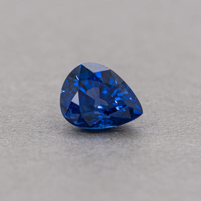 1.27 Carat Sapphire - Blue - Pear
