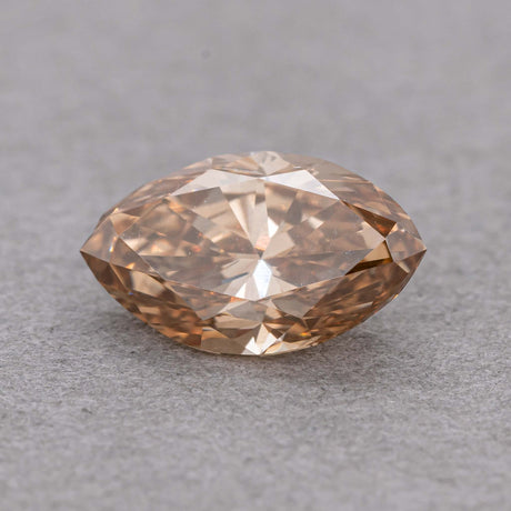 1.01 Carat Fancy Orange Brown Marquise Diamond, VS2 - loose diamond