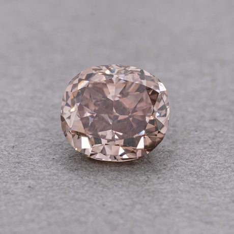 0.67 Carat Fancy Dark Orangy Brown Oval Diamond, VS2 - loose diamond